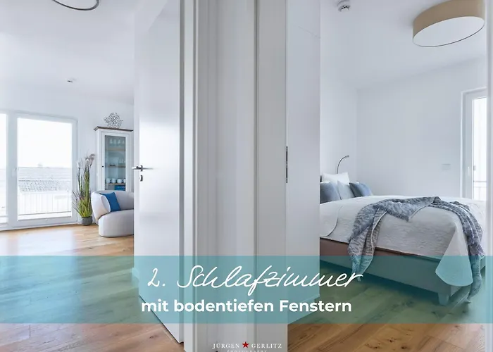 Hamptons 1 Og, Balkon, Tiefgarage * Olpenitz