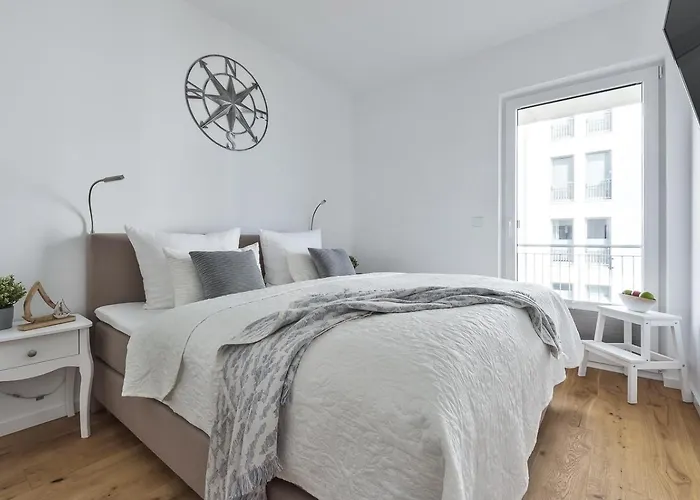 Hamptons 1 Og, Balkon, Tiefgarage Appartement Olpenitz